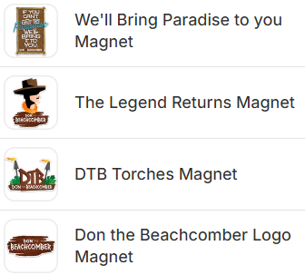 Wooden Donn Tiki Mug + Pick Your Shirt + FREE Magnet Choice!