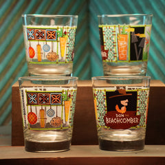 Panels Mai Tai Glass (Set of 4)