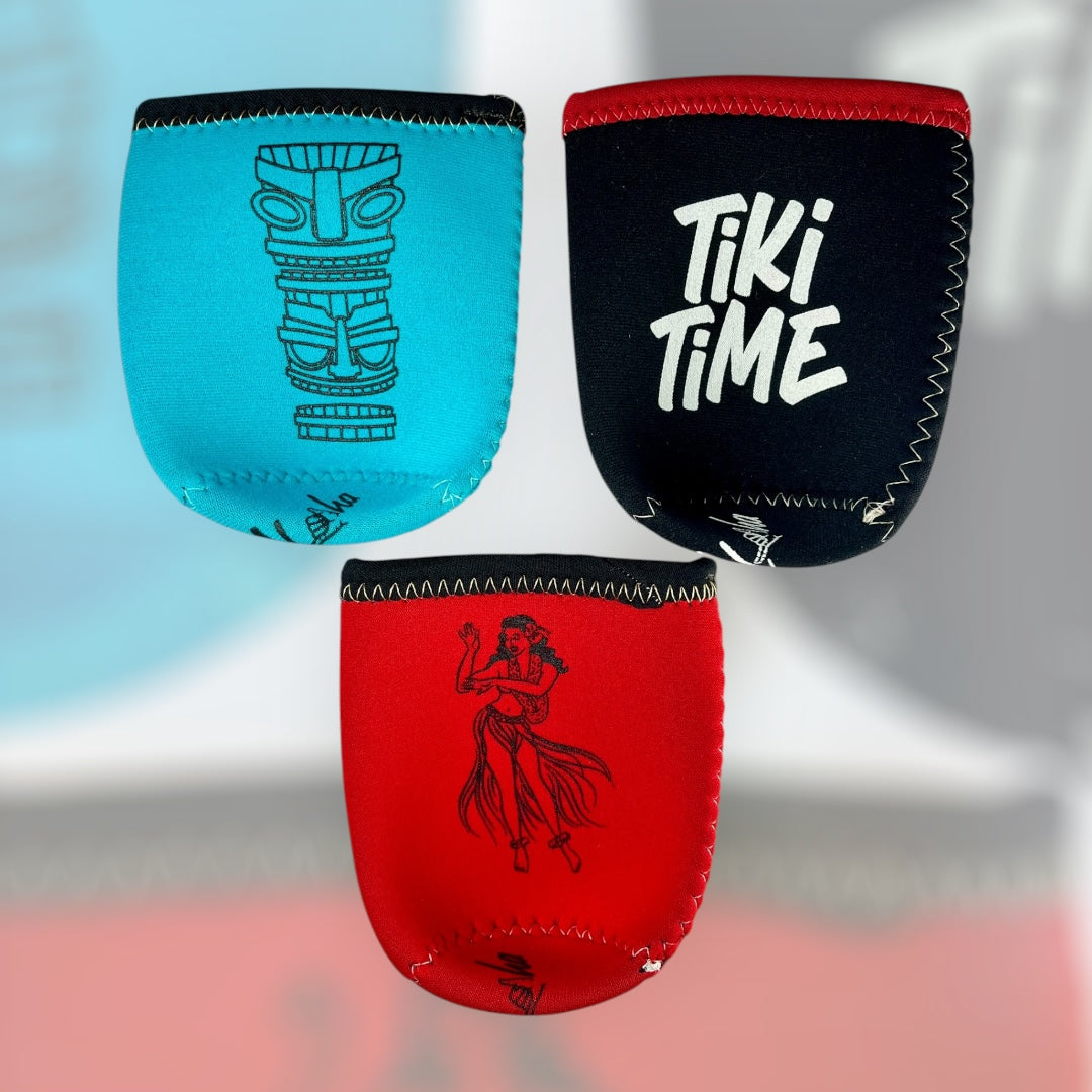 Mix & Match! Pick 3 Tiki Docks Neoprene Can Koozies