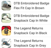 DTB Mix and Match Bundle, 1 Cap with 1 T-Shirt
