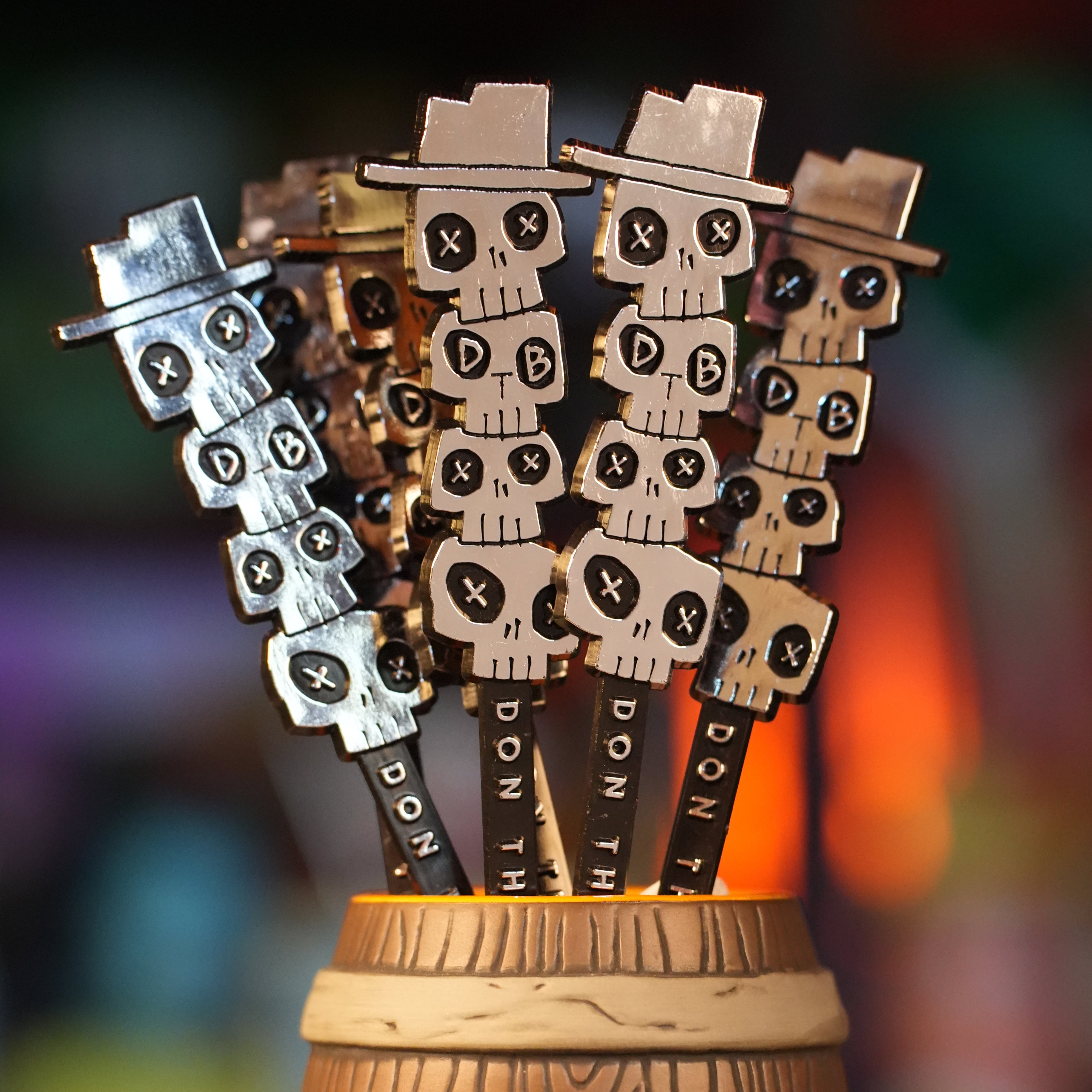 Skull Stack Swizzle 9-Pack