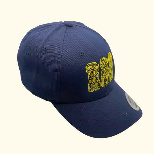 Cannibals Snapback Cap In Navy