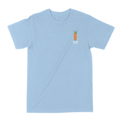 1934 Zombie Recipe Light Blue Tee