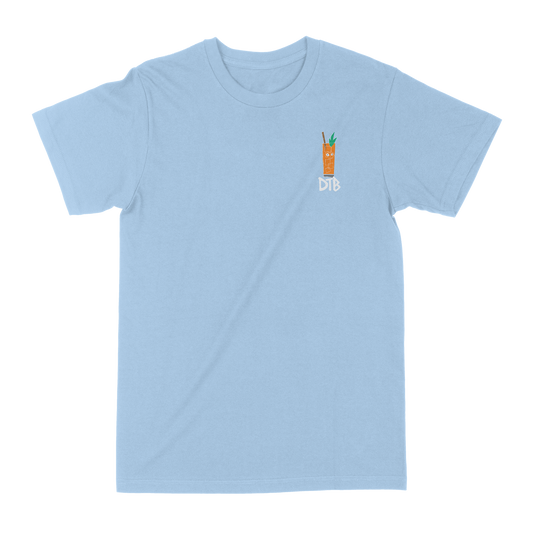 1934 Zombie Recipe Light Blue Tee