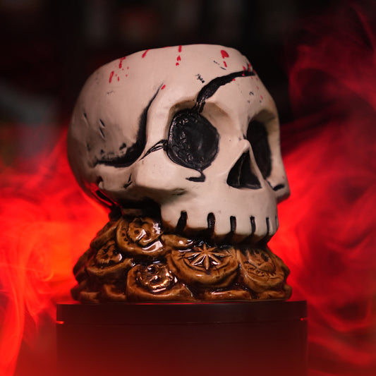 Morgan's Cove - Skull Mug - Limited Edition Halloween Glaze