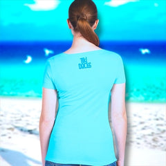 Women's Tiki Docks Forget Worries Here Tee