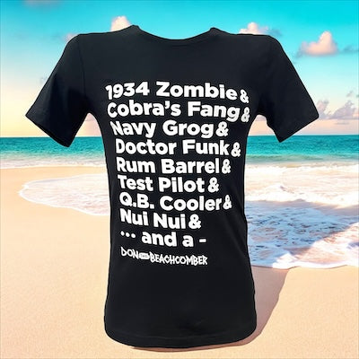 Donn's Long List of Original Creations Black Tee