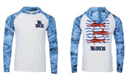 Paragon Mossy Oak Fishing Hoodie in Nautical Blue