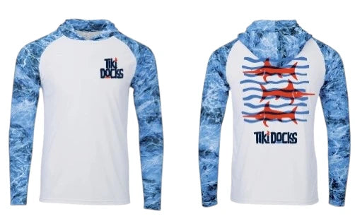 Paragon Mossy Oak Fishing Hoodie in Nautical Blue
