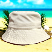 Don the Beachcomber Logo Bucket Hat In Beige