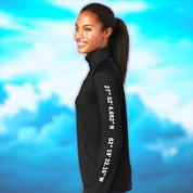 Ladies Sport Tek Wick Stretch 1/2 Zip Pullover