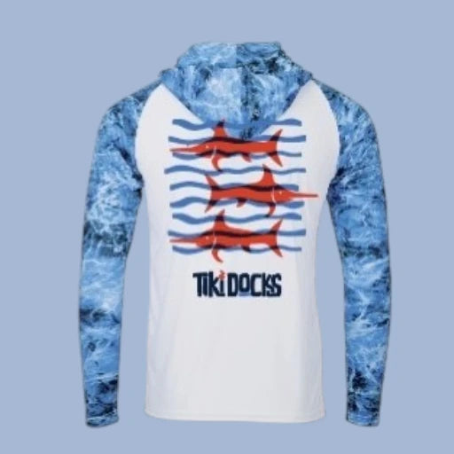 Paragon Mossy Oak Fishing Hoodie in Nautical Blue
