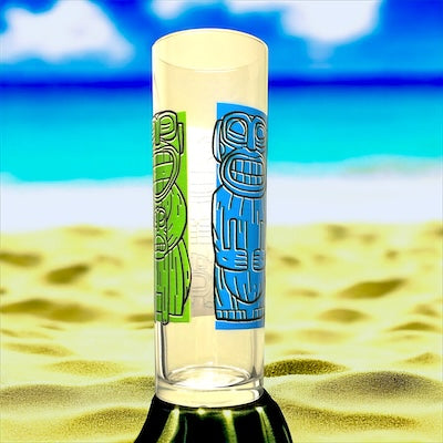 Here Come the Cannibals Zombie Glass
